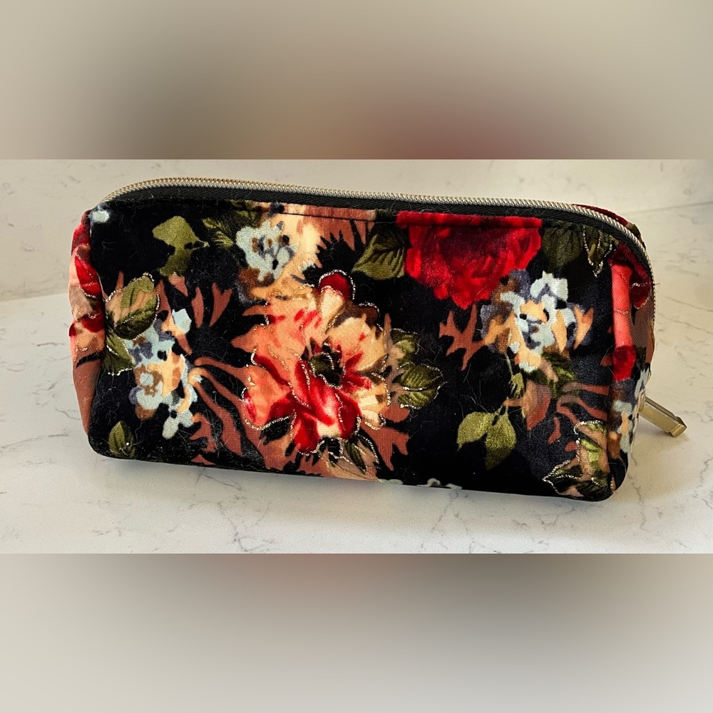 Y2K Burn Out Velvet Makeup Bag
